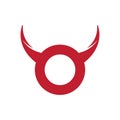 Devil horn Vector icon design