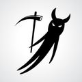 Devil icon vector