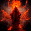 the devil king of hell appears on earth to claim souls. GENERATIVE AI, GENERATIVE, AI