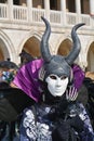 Devil mask in Venice, Italy, Europe Royalty Free Stock Photo