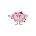 Devil piggy bank Cartoon character design style