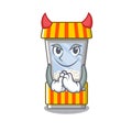 Devil popcorn vending machine is formed cartoon