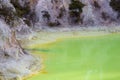 The Devil's Bath at Wai-O-Tapu geothermal area Royalty Free Stock Photo