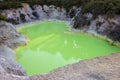 The Devil's Bath at Wai-O-Tapu geothermal area Royalty Free Stock Photo