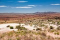 Desert landscape , Devil`s Canyon View Area