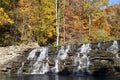 Devil's Den Waterfall Royalty Free Stock Photo