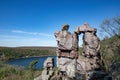 Devil`s Doorway, Devil Lake, Wisconsin Travel