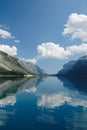 Devil's Gap at Minnewanka Lake, Banff, Canada