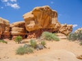 Devil`s Garden Sandstone Formations near Escalante, Utah Royalty Free Stock Photo