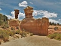 Devil`s Garden Sandstone Formations Royalty Free Stock Photo