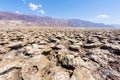 Devil`s Golf Course in Dead Valley Royalty Free Stock Photo