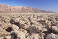 Devil`s Golf Course in Death Valley National Park Royalty Free Stock Photo