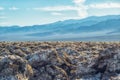 Devil`s Golf Course, Death Valley National Park, California Royalty Free Stock Photo