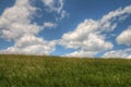 Devil`s Gulch is located By Garretson, South Dakota and is where Famous Outlaw Jesse James jumped across Royalty Free Stock Photo