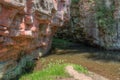 Devil`s Gulch is located By Garretson, South Dakota and is where Famous Outlaw Jesse James jumped across