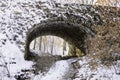 Devil`s Hopyard stone bridge Royalty Free Stock Photo