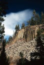 Devil's Postpile National Monu Royalty Free Stock Photo