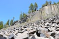 Devil's Postpile National Monument, California Royalty Free Stock Photo