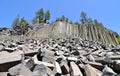 Devil's Postpile National Monument, California Royalty Free Stock Photo