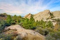 Devil's Punchbowl in Southern California Royalty Free Stock Photo