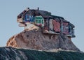 Devil`s slide bunker close to San Francisco