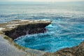 Devil's Tear, Nusa Lembongan, Indonesia Royalty Free Stock Photo