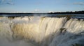 Devil`s Throat or Garganta Del Diablo is the main waterfall of the Iguazu Falls complex in Argentina.