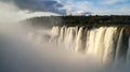 Devil`s Throat or Garganta Del Diablo is the main waterfall of the Iguazu Falls complex in Argentina.