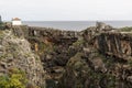 Devil`s Throat, Garganta do diabo, rock formation in Cascais, Po