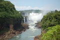DevilÃÂ´s Throat Panoramic View, Iguazu Royalty Free Stock Photo