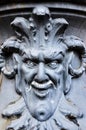 Devil sculpture Royalty Free Stock Photo