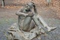 devil statue on the Lousberg in Aachen