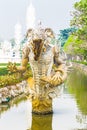 The Devil statue at Wat Rong Khun Chiangrai Province Royalty Free Stock Photo