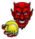 Devil Tennis Sports Mascot