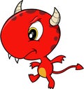 Devil Vector Illustration Royalty Free Stock Photo