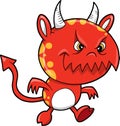 Devil Vector Illustration Royalty Free Stock Photo