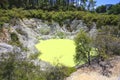 Devil's Bath pool in Waiotapu Thermal Reserve, Rotorua, New Zeal Royalty Free Stock Photo