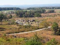 Devil's Den on the Gettysburg Battlefield