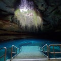 Devil's Den prehistoric spring, Florida Royalty Free Stock Photo