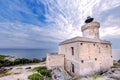 Devil's Point Lighthouse: Tremiti Islands, Adriatic Sea, Italy.