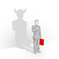 Devil You Know Royalty Free Stock Photo