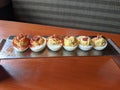 Deviled eggs appetizer