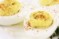 Deviled Eggs with Paprika Royalty Free Stock Photo