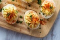 Deviled Eggs Paprika Royalty Free Stock Photo