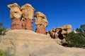 Devils garden, grand staircase escalante, utah, united states Royalty Free Stock Photo