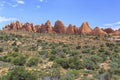 Devils Garden Trail, Arches National Park, Utah Royalty Free Stock Photo