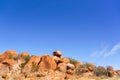 Devils Marbels national park, outback Australlia, northern territory Royalty Free Stock Photo