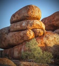 The Devils Marbles (Karlu Karlu), Northern Territory, Australia Royalty Free Stock Photo