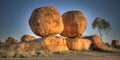 The Devils Marbles (Karlu Karlu), Northern Territory, Australia Royalty Free Stock Photo