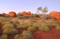 Devils Marbles. Northern Territory Australia. Royalty Free Stock Photo